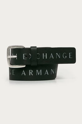 Armani Exchange - Pasek skórzany 951185 CC529 NOS