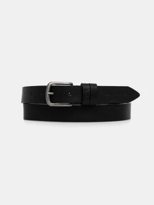 Armani Exchange pasek skórzany męski kolor czarny XM001744 AF17993