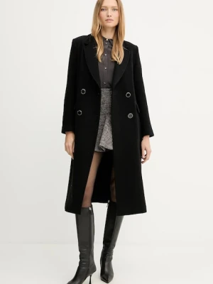 Armani Exchange płaszcz kolor czarny XW000691 AF16206