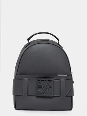 Armani Exchange plecak damski kolor niebieski mały gładki XW001204 AF13672