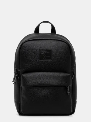 Armani Exchange plecak męski kolor czarny duży gładki XM001618 AF17210