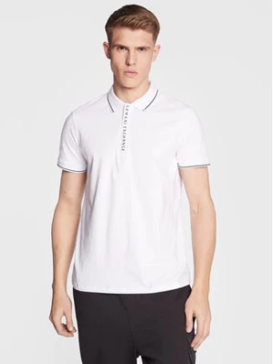 Armani Exchange Polo 8NZF71 ZJH2Z 1100 Biały Regular Fit