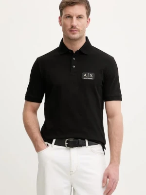 Armani Exchange polo bawełniane