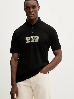 Armani Exchange polo bawełniane