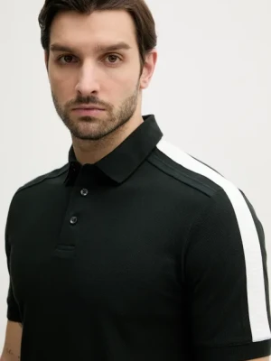 Armani Exchange polo bawełniane męski kolor zielony z aplikacją XM000307 AF10366