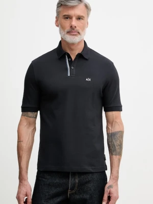 Armani Exchange polo męskie bawełniane