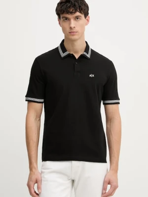 Armani Exchange polo męskie bawełniane