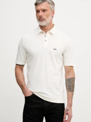 Armani Exchange polo męskie bawełniane