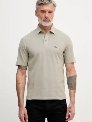 Armani Exchange polo męskie bawełniane