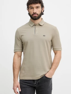 Armani Exchange polo męskie bawełniane