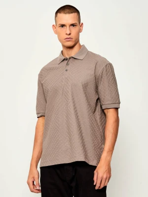 Armani Exchange Polo | Regular Fit beżowy