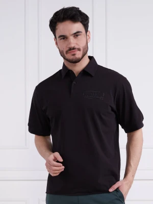 Armani Exchange Polo | Regular Fit czarny