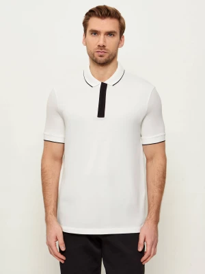 Armani Exchange Polo | Slim Fit ecru