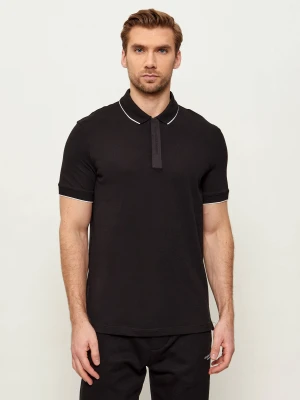 Armani Exchange Polo | Slim Fit czarny