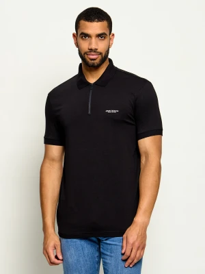 Armani Exchange Polo | Slim Fit czarny