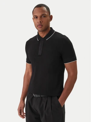 Armani Exchange Polo XM001285 AF10366 UC001 Czarny Slim Fit