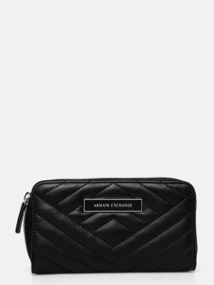 Armani Exchange portfel czarny