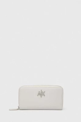 Armani Exchange portfel damski kolor biały 948068 4R700