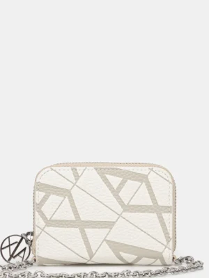 Armani Exchange portfel damski kolor biały XW000309 AF13680