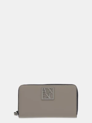 Armani Exchange portfel damski kolor brązowy 948486 0A874