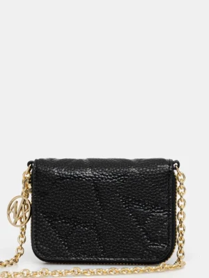 Armani Exchange portfel damski kolor czarny XW000309 AF13680