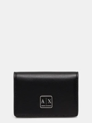 Armani Exchange portfel damski kolor czarny XW000953 AF12153