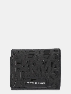 Armani Exchange portfel damski kolor czarny XW001595 AF17290