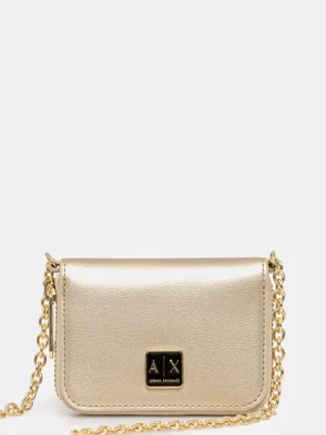 Armani Exchange portfel damski kolor złoty XW000309 AF12153