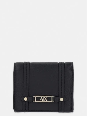 Armani Exchange portfel damski z imitacji skóry