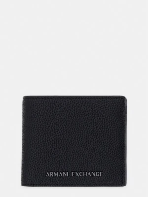 Armani Exchange portfel męski czarny