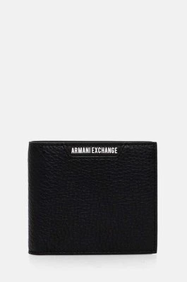 Armani Exchange portfel męski kolor czarny 958098 4F863