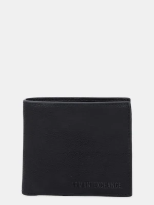 Armani Exchange portfel męski kolor czarny XM000167 AF17090