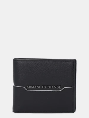 Armani Exchange portfel męski kolor czarny XM000167 AF17205