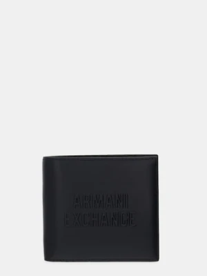 Armani Exchange portfel męski kolor czarny XM000167 AF17211