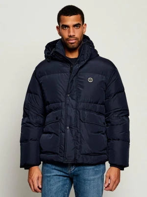 Armani Exchange Puchowa kurtka | Regular Fit granatowy