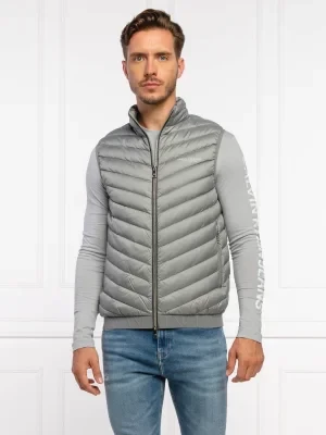 Armani Exchange Puchowy bezrękawnik | Regular Fit