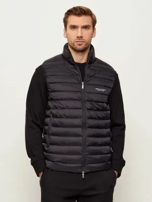 Armani Exchange Puchowy bezrękawnik | Regular Fit