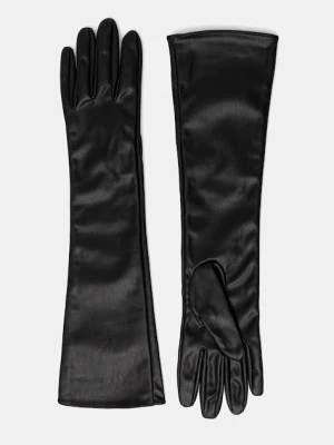 Armani Exchange rękawiczki damskie kolor czarny XW001498 AF16106