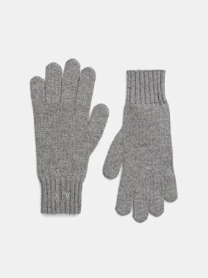 Armani Exchange rękawiczki z dodatkiem wełny