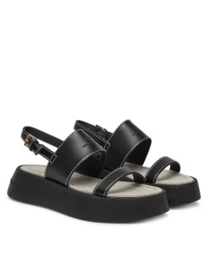 Armani Exchange Sandały XDP054 XV921 00002 Czarny