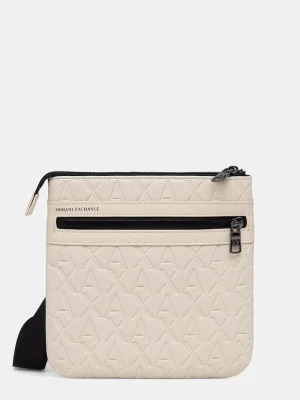 Armani Exchange saszetka męska beżowy