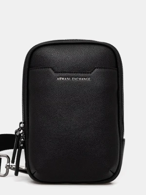 Armani Exchange saszetka męska z imitacji skóry