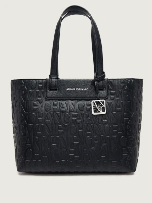 Armani Exchange Shopperka czarny
