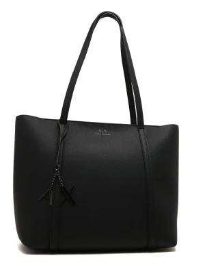 Armani Exchange Shopperka czarny