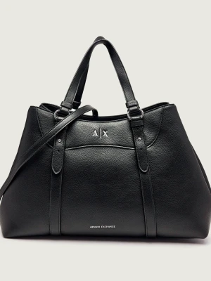 Armani Exchange Shopperka czarny