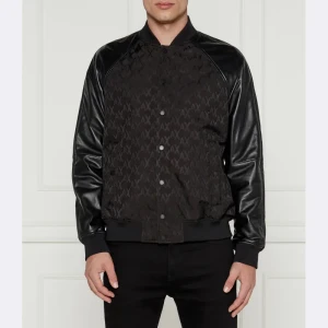 Armani Exchange Skórzana kurtka | Regular Fit