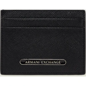 Armani Exchange Skórzane etui na karty