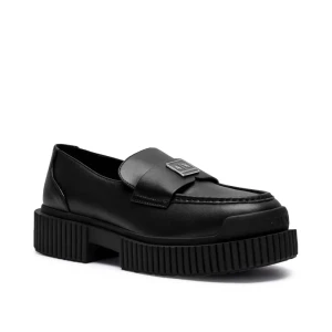 Armani Exchange Skórzane loafersy