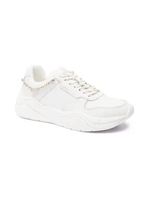 Armani Exchange Skórzane sneakersy