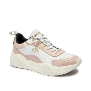Armani Exchange Skórzane sneakersy